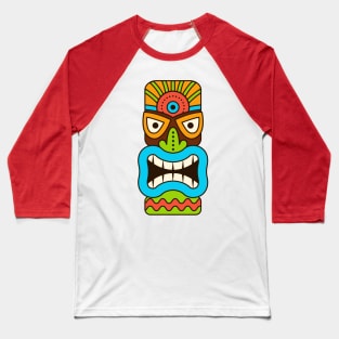 Tiki Masks Baseball T-Shirt